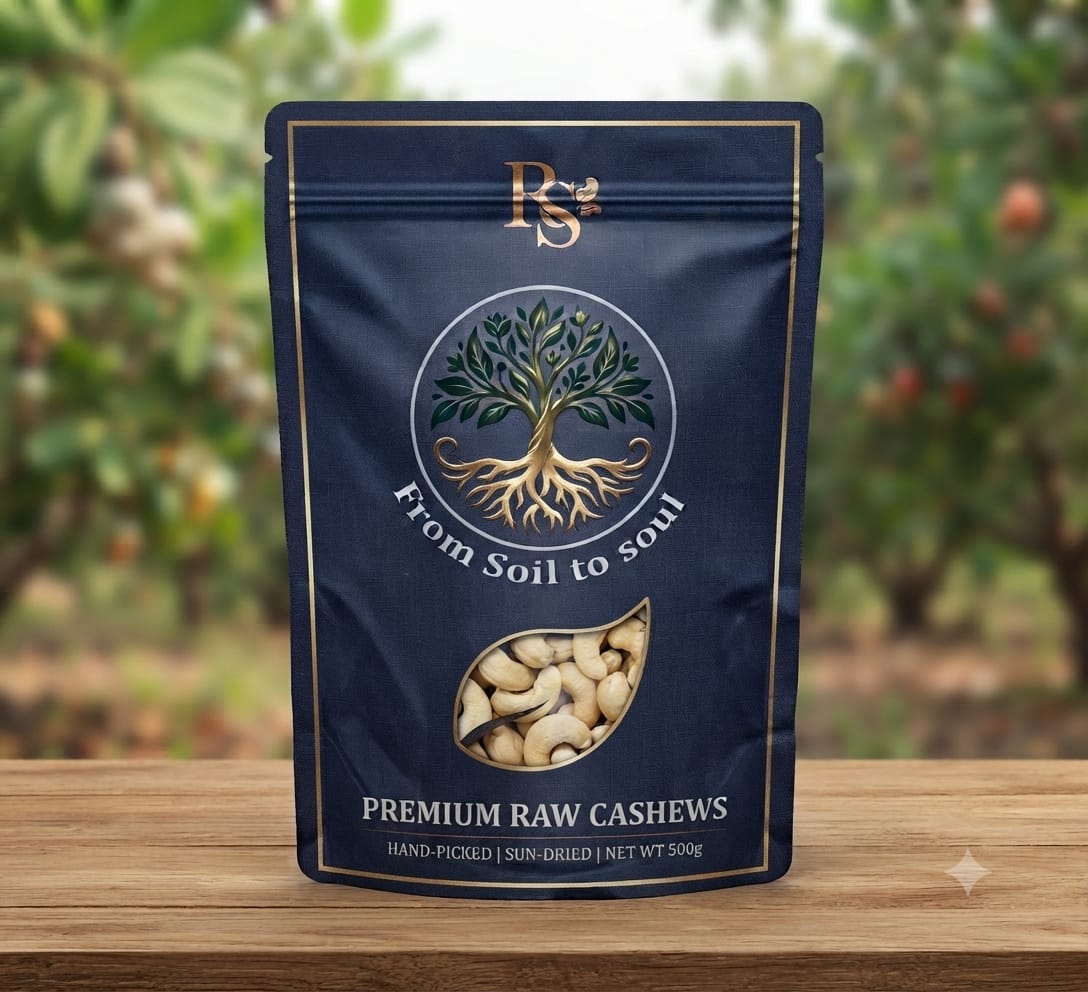 R&S Premium Raw Cashews 500g